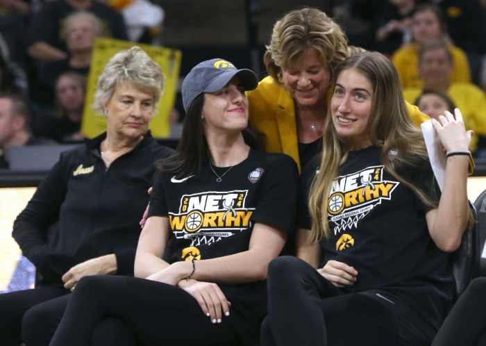 Caitlin Clark Kate Martin S Postgame Interaction With Iowa Coach Hits