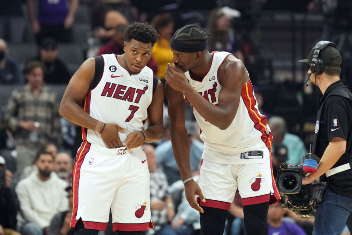 Kyle Lowry Had Hilarious Reaction To Walking Into Jimmy Butlers