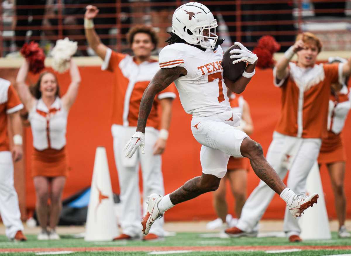 Texas Longhorns Receiver Isaiah Bond Listed Among Top Nfl Draft