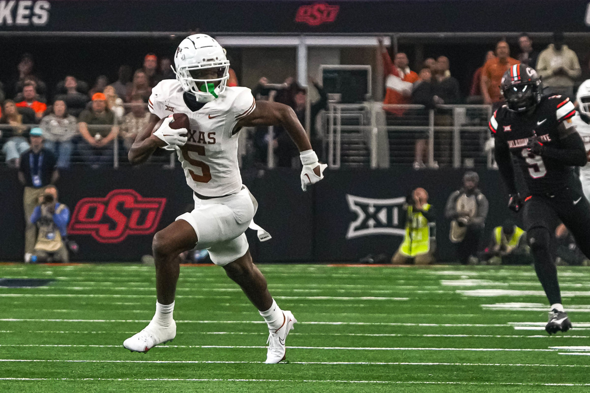 Former Texas WR Adonai Mitchell Picked New Number Based On NFL Draft