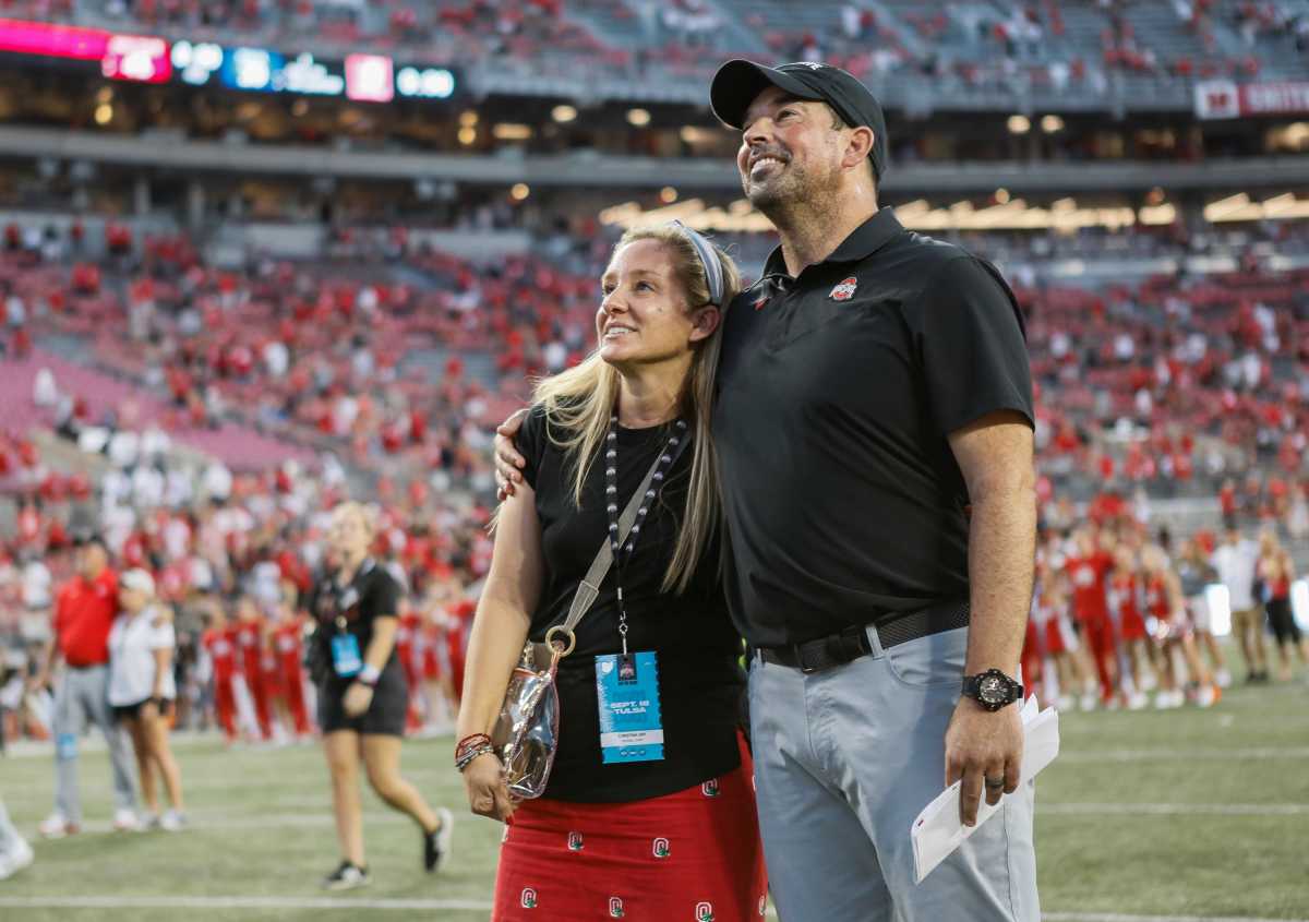 How Ohio State Coach Ryan Day Met His Wife Athlon Sports