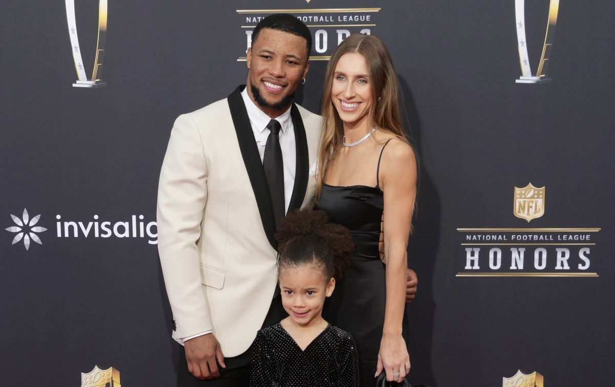 Saquon Barkley S Girlfriend Sends Three Word Message Before Super Bowl