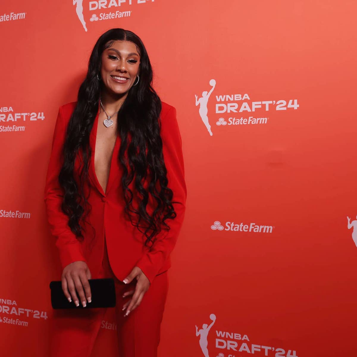 kamilla cardoso pink dress I love you @kamilla_cardoso always You're amazing Just the way you are. #kamillacardoso #chicagosky #skytown #wnba