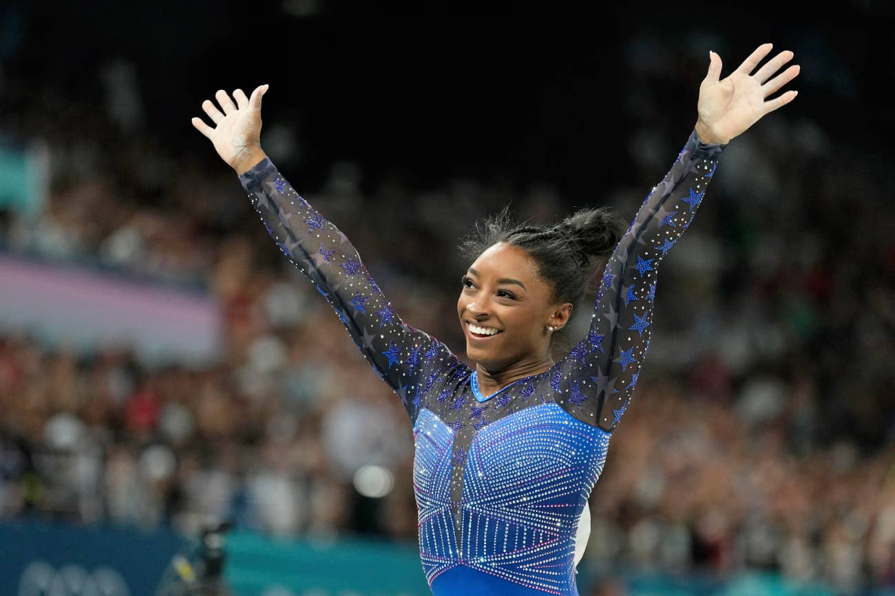 Simone Less Running Simone Biles Drops Emotional Message After Historic Olympic Run - Athlon
