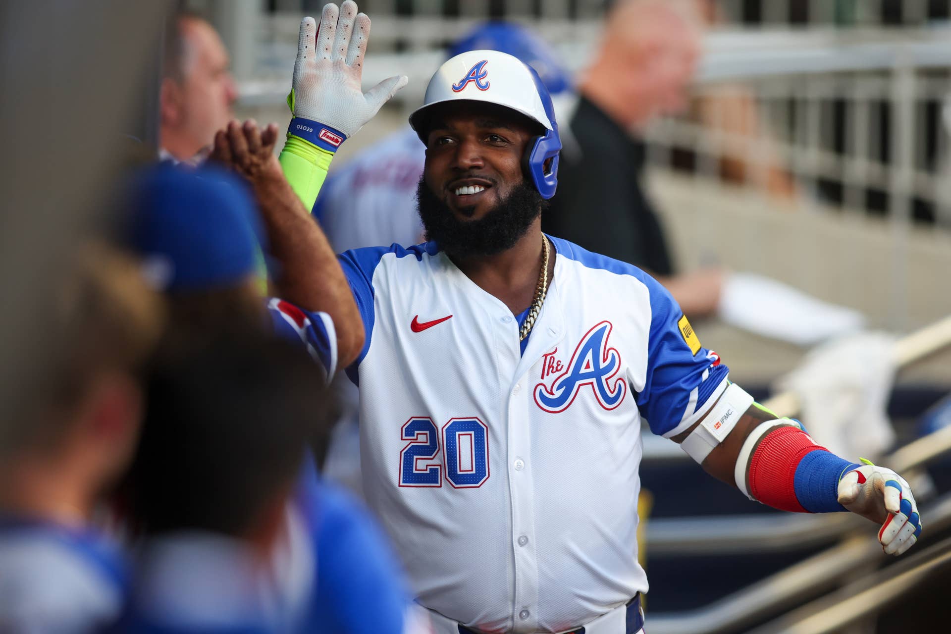 does marcell ozuna chew tobacco Former Braves slugger signs with new team that is desperate for offense AP source: Pirates sign Marcell