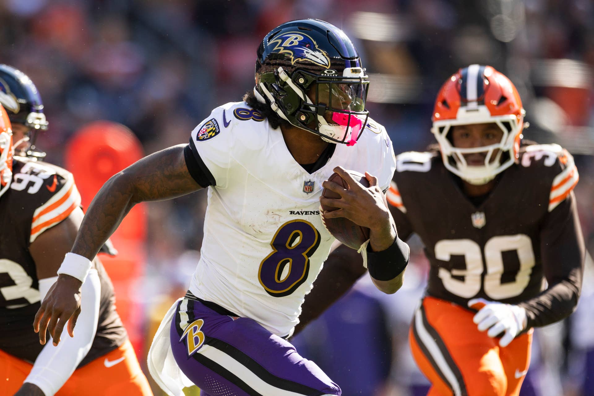 Rams Weapon Turns Heads by Working Out With Lamar Jackson - Athlon