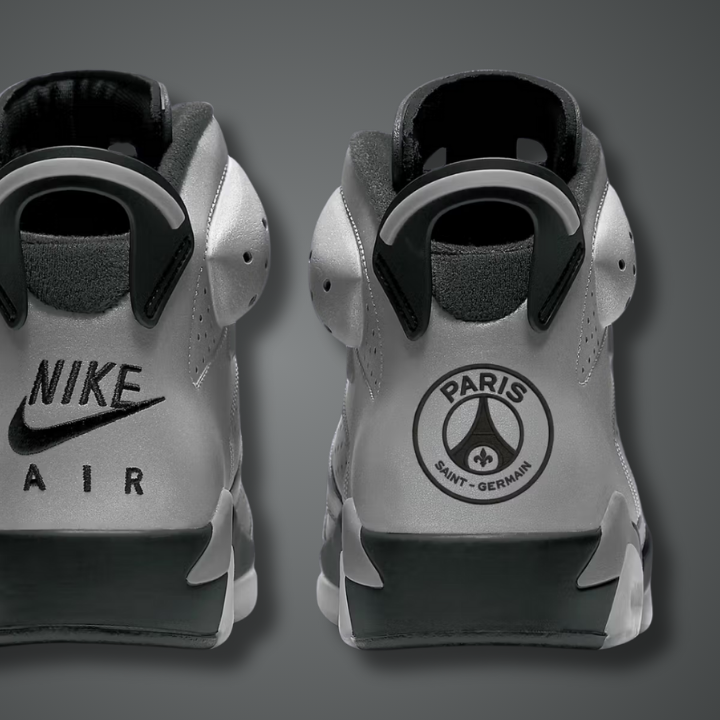 Classic Style Meets Parisian Chic: PSG x Air Jordan 6 Sneakers