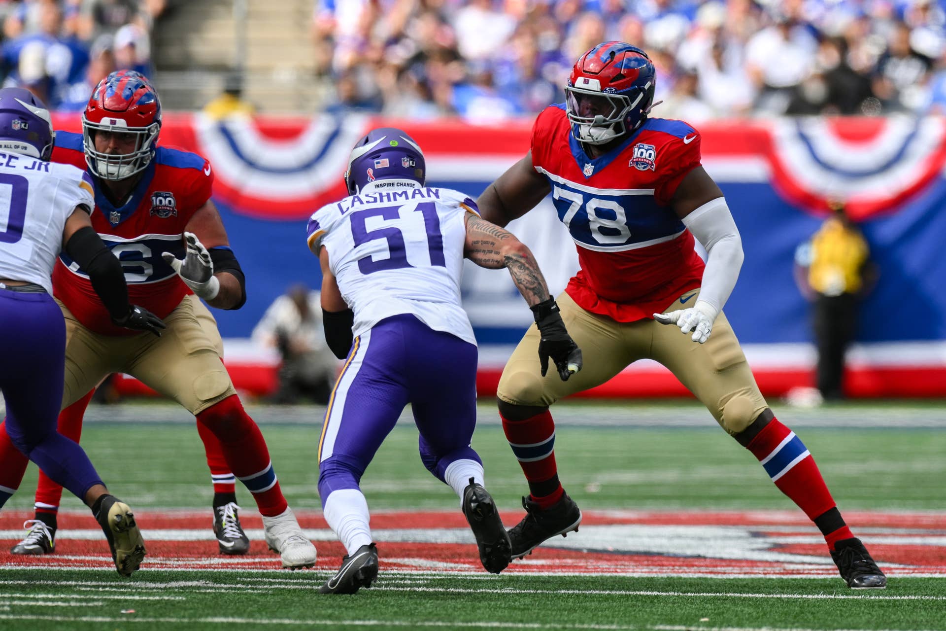 Andrew Thomas Health Could Define New York Giants' Season - Athlon Sports