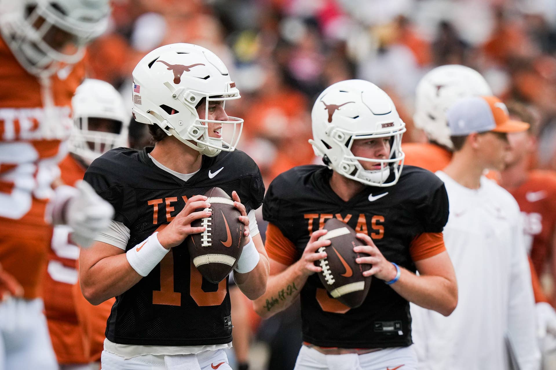 quinn ewers chewing tobacco QB Quinn Ewers 'Running Out of Time' at Texas, Profiles as NFL Bust