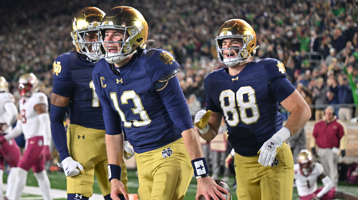 Notre Dame Fighting Irish vs Army Black Knights Game Predictions - Athlon