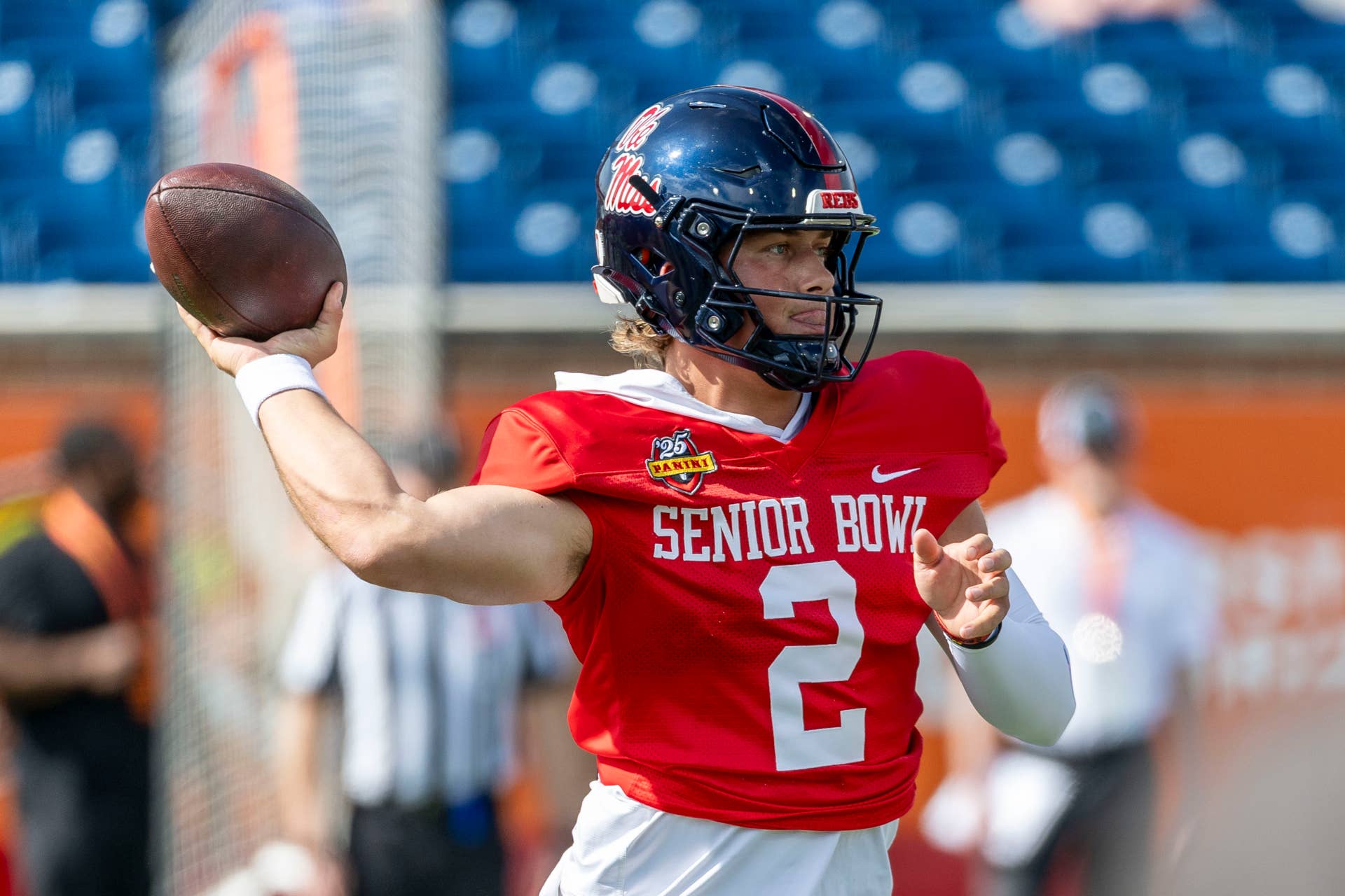 Pro Duck Jackson Powers Johnson, Jaxson Dart Lobby for Raiders