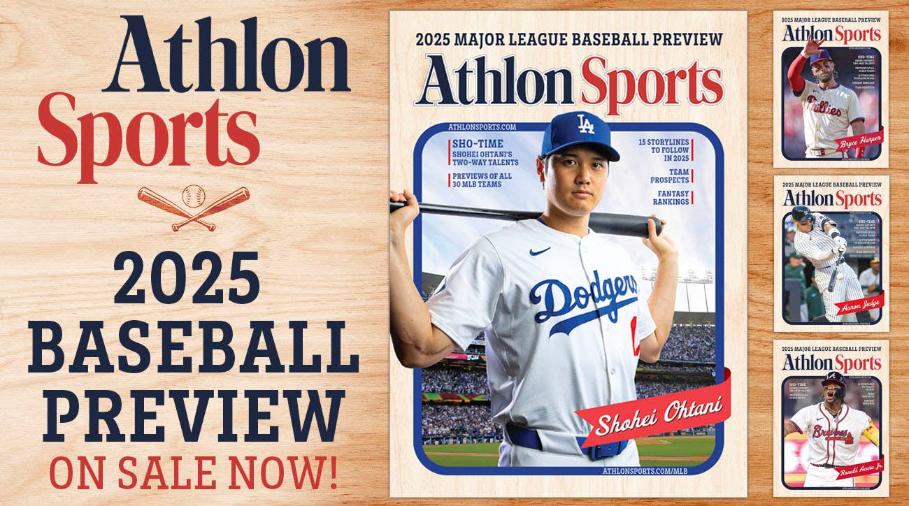 記念グッズ 2025 Major League Baseball Preview athlon-mlb-mag-covers-011425.