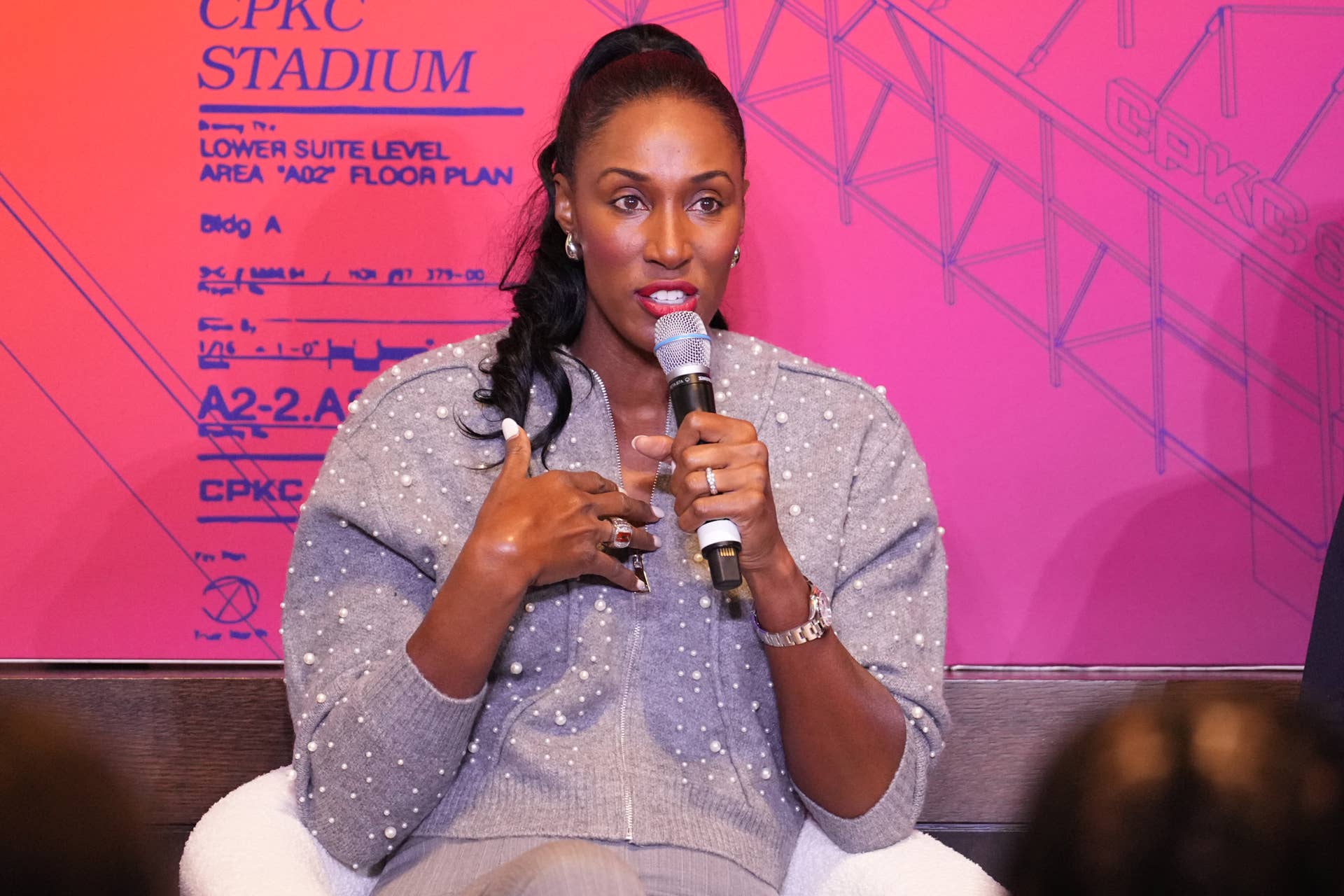 Inside the statue ceremony: Lisa Leslie’s family names hidden in bronze