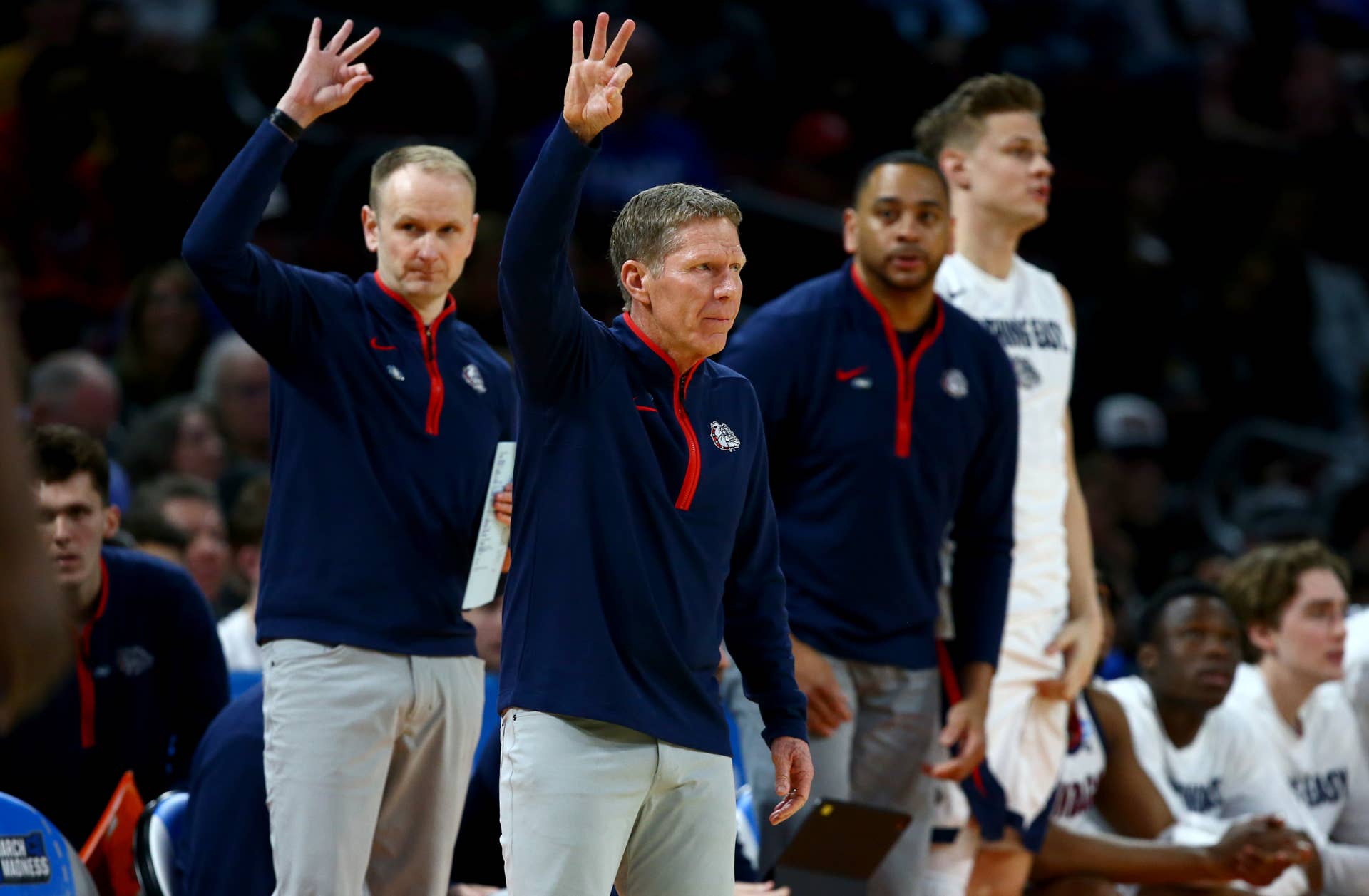 Dominick Harris Former Gonzaga basketball guard Dominick Harris enters 2025 NBA draft ...