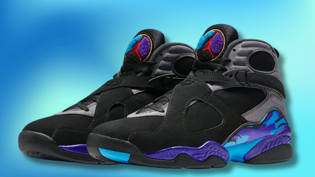 Nike Air Jordan 8 Retro Aqua 31cm AJ8 Air Jordan 8 Aqua 2025 