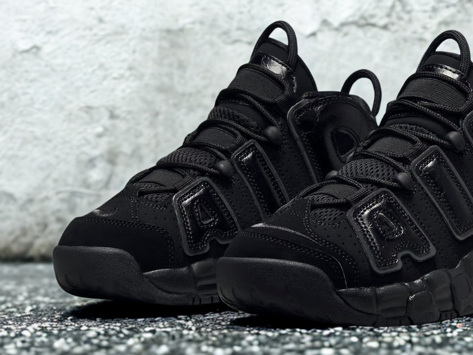Nike Air More Uptempo Low 'Black Cat' Changed My Mind About All