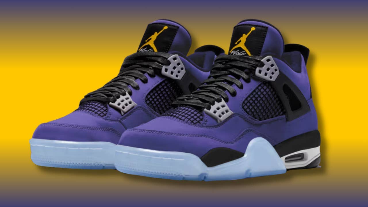 Air Jordan 4 'Lakers' Is a Love Letter to Los Angeles - Release