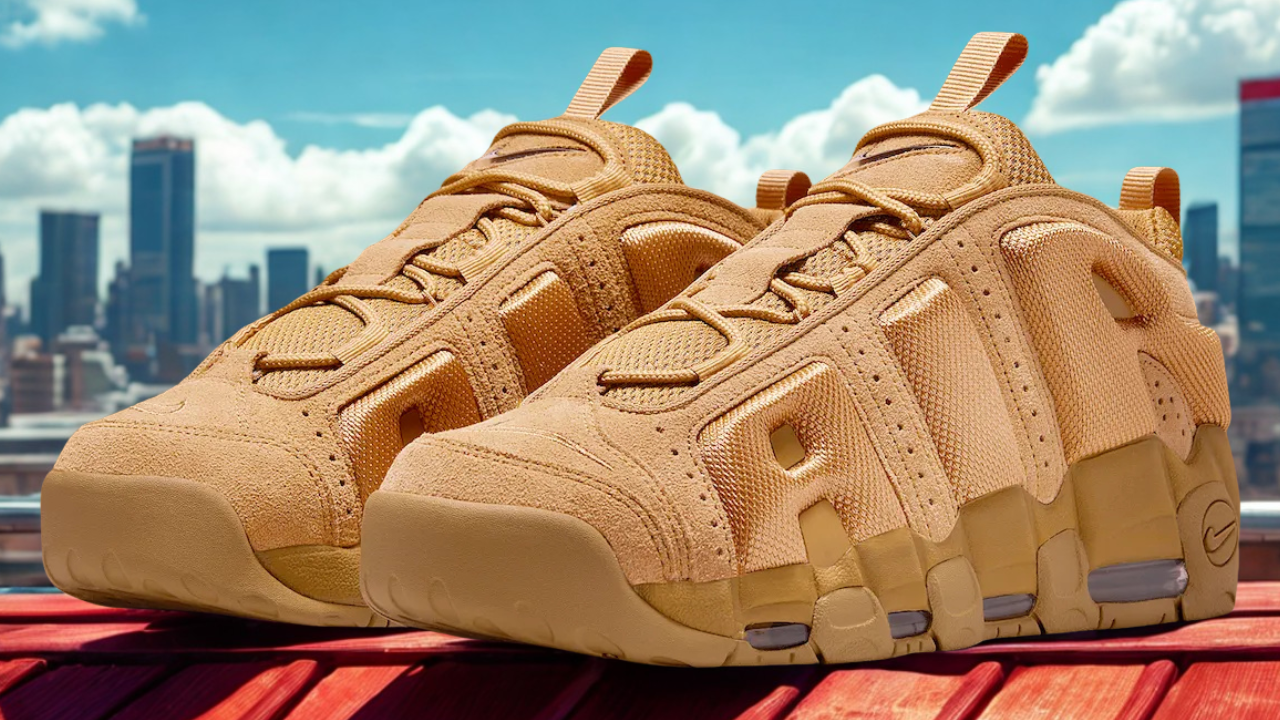 Timbs Out? The Nike Uptempo Low 'Flax' Is a Wheat-Colored Win for