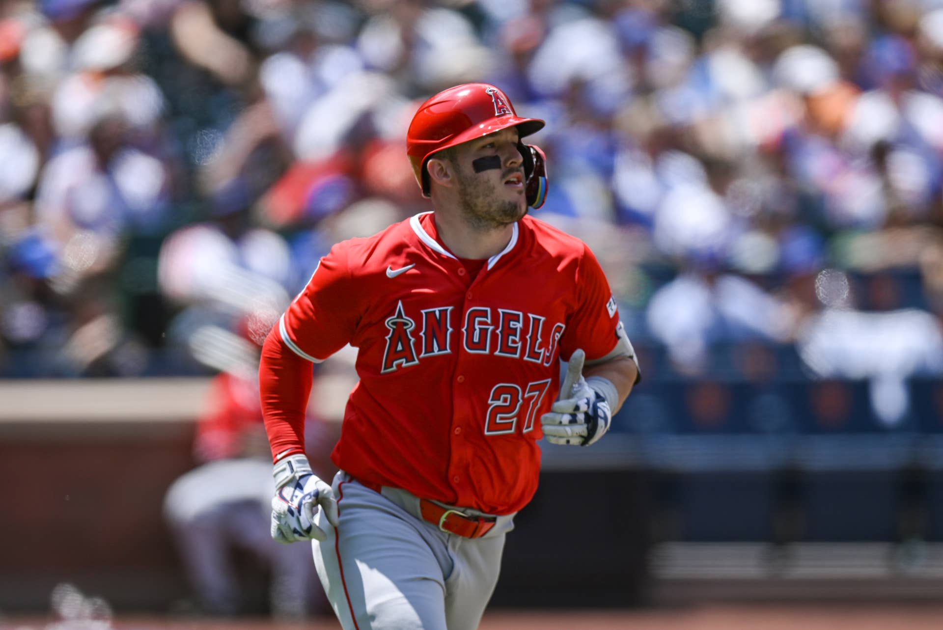 Michael Roth Angels Angels Announce Historic Mike Trout News During Rays Game - Athlon
