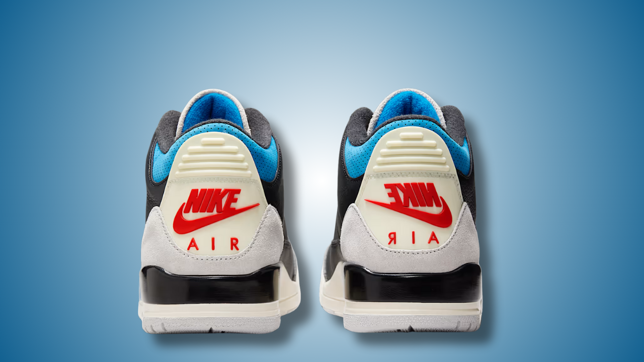 Air Jordan 3 'Rare Air' Where to Buy: Mirrored Heel, Grey Suede