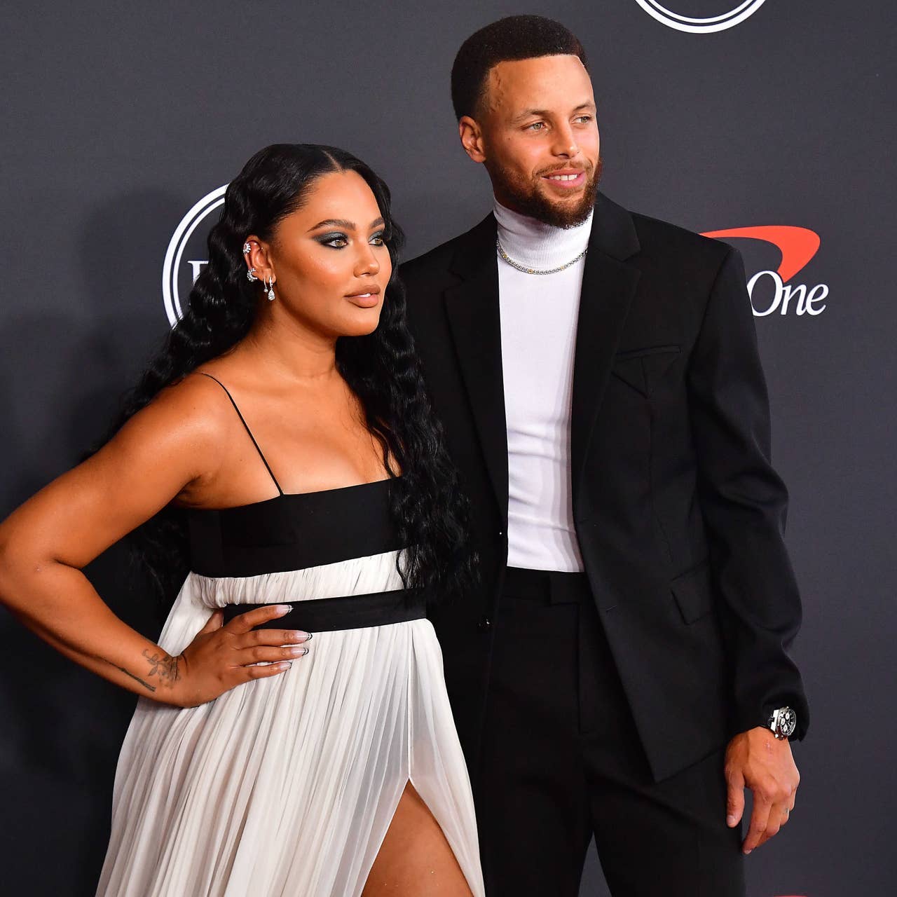 ayesha curry wore a blue dress to a charity gala Steph Curry's Wife Ayesha Curry Draws Attention After Public Appearance