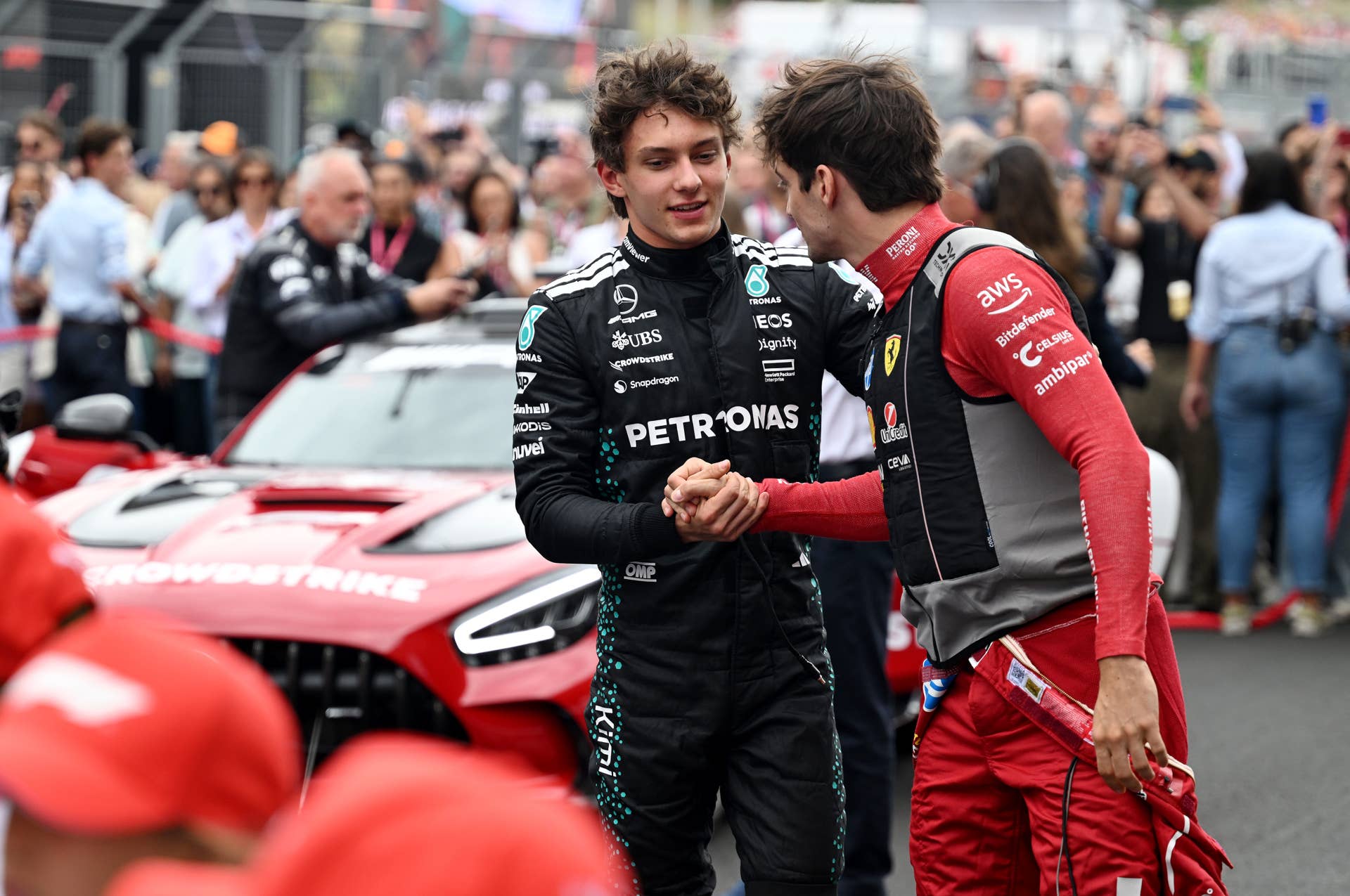 Kimi Antonelli Apologizes to Charles Leclerc After Dutch GP Collision  Sparks Penalties - Athlon Sports