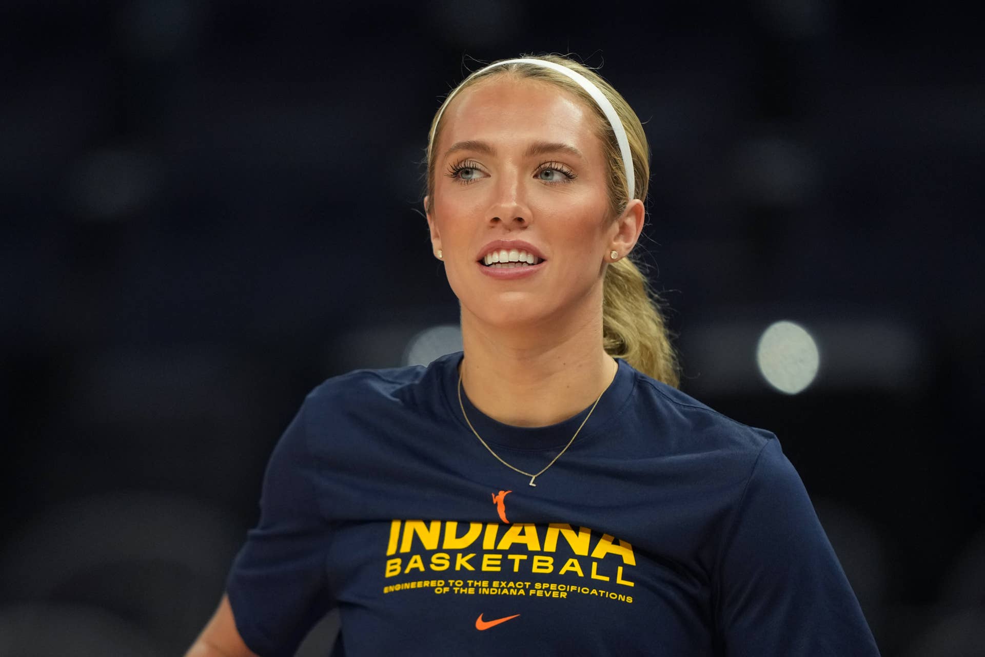 Indiana Fever guard Lexie Hull.