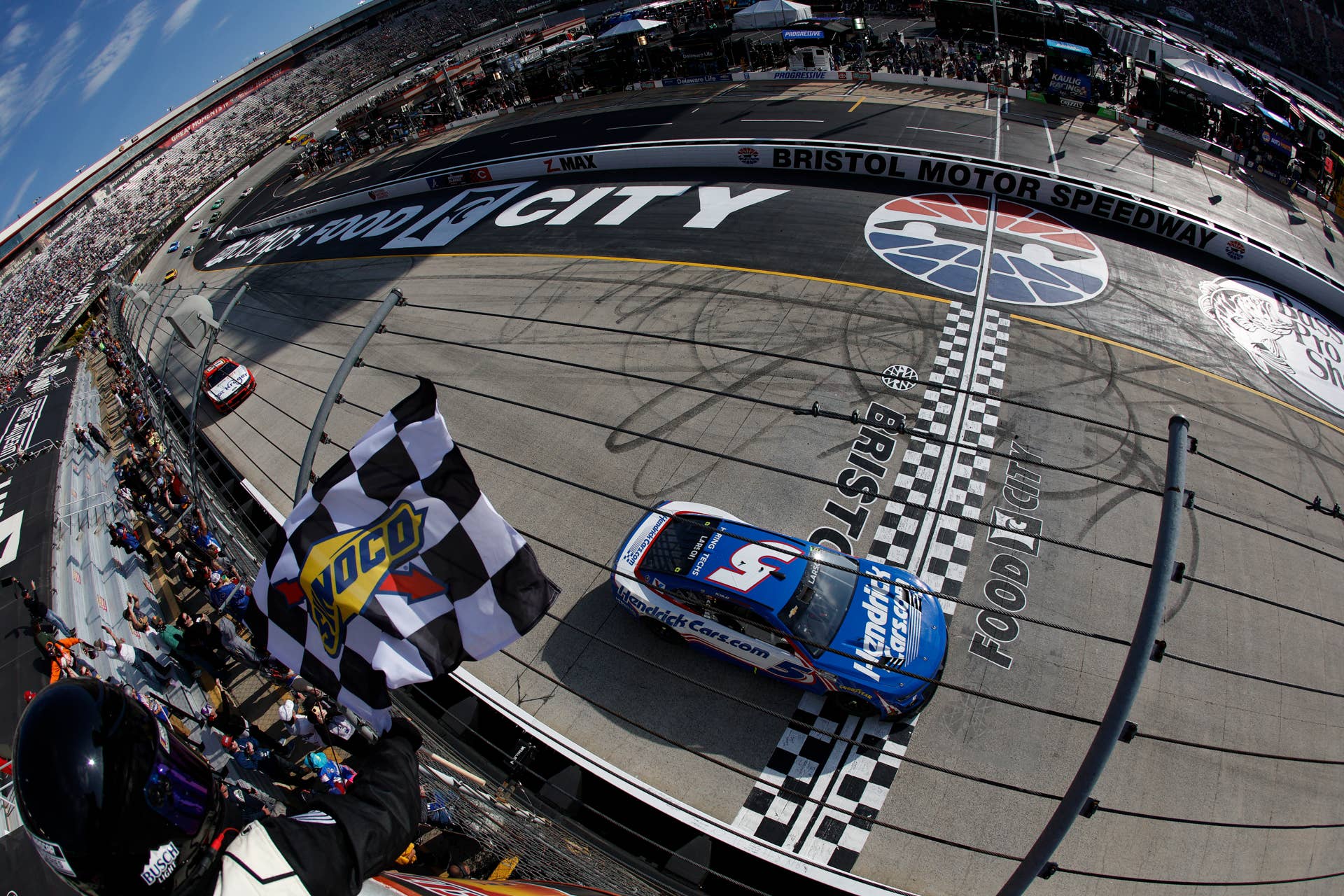 Kyle larson , Bristol