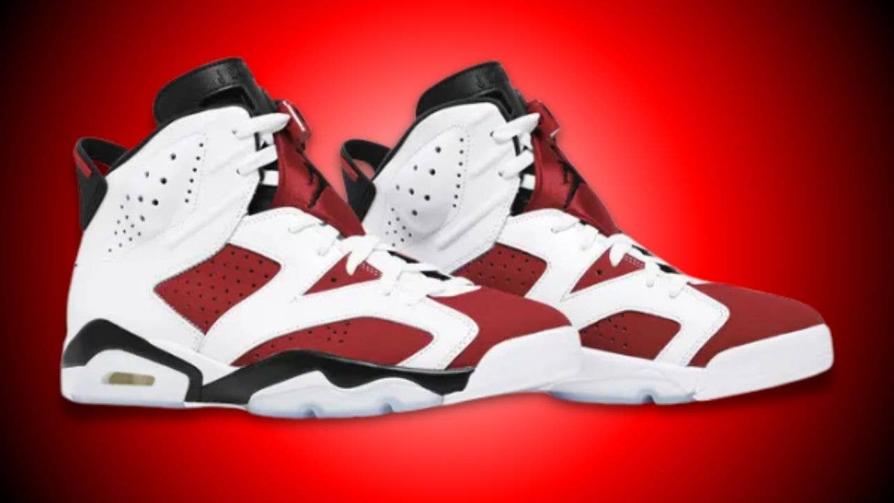 Air Jordan 6 'Carmine' – Classic Chicago Retro and Still Available