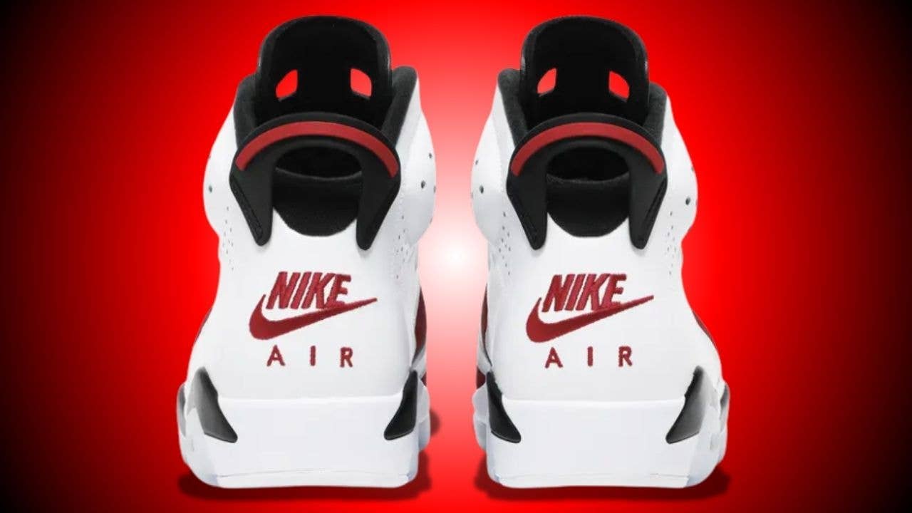 Air Jordan 6 'Carmine' – Classic Chicago Retro and Still Available
