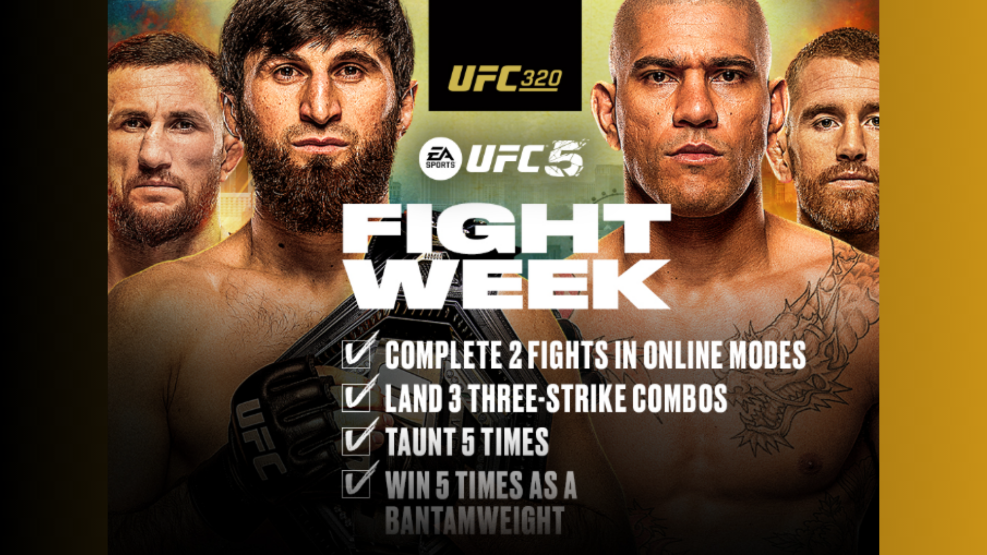 UFC 5 Fight Week: How to Earn UFC 320 Rewards - Athlon