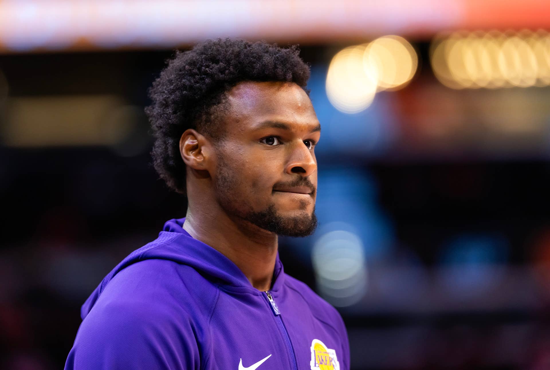 Lakers Announce Bronny James News After Warriors Game - Athlon
