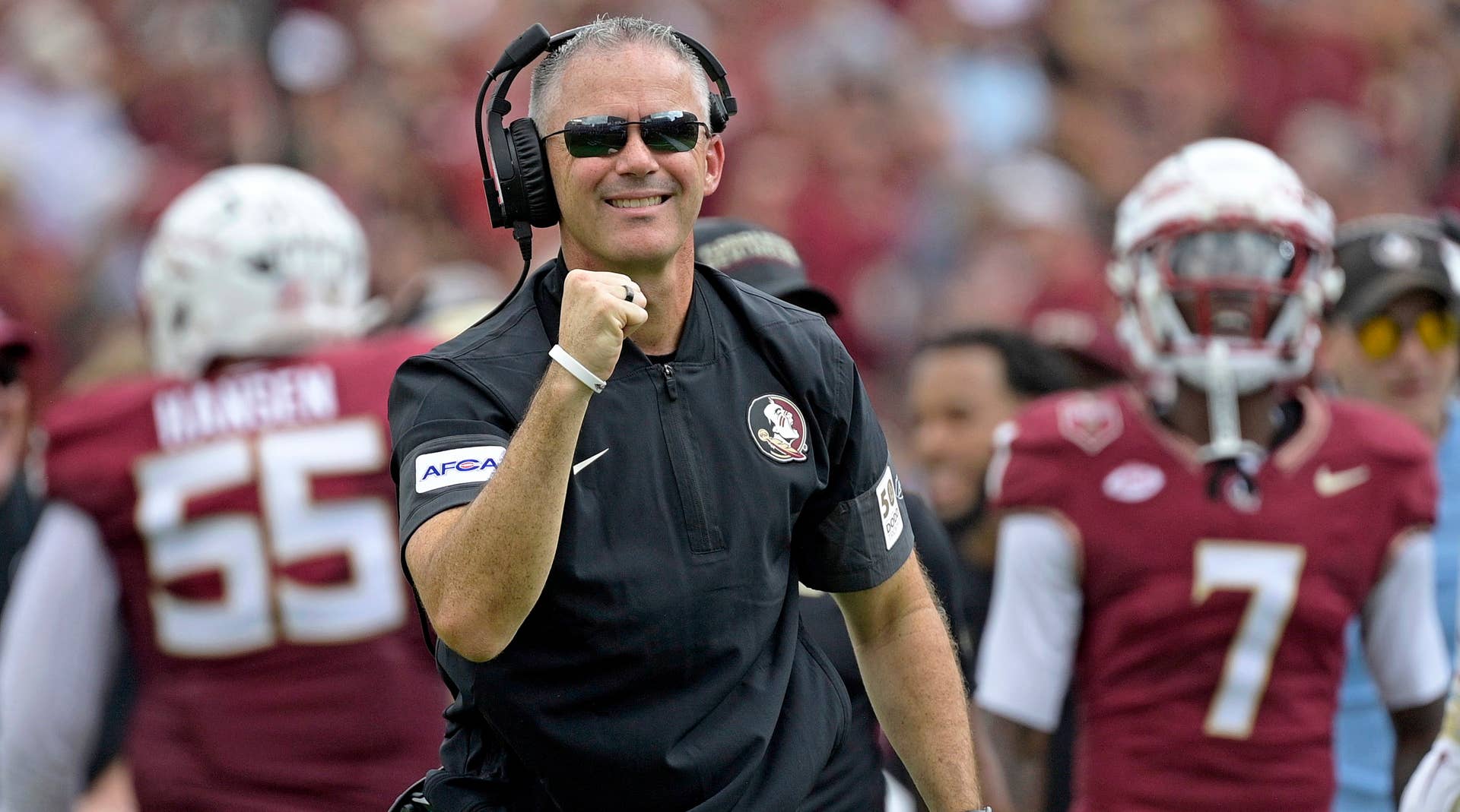Florida State coach Mike Norvell