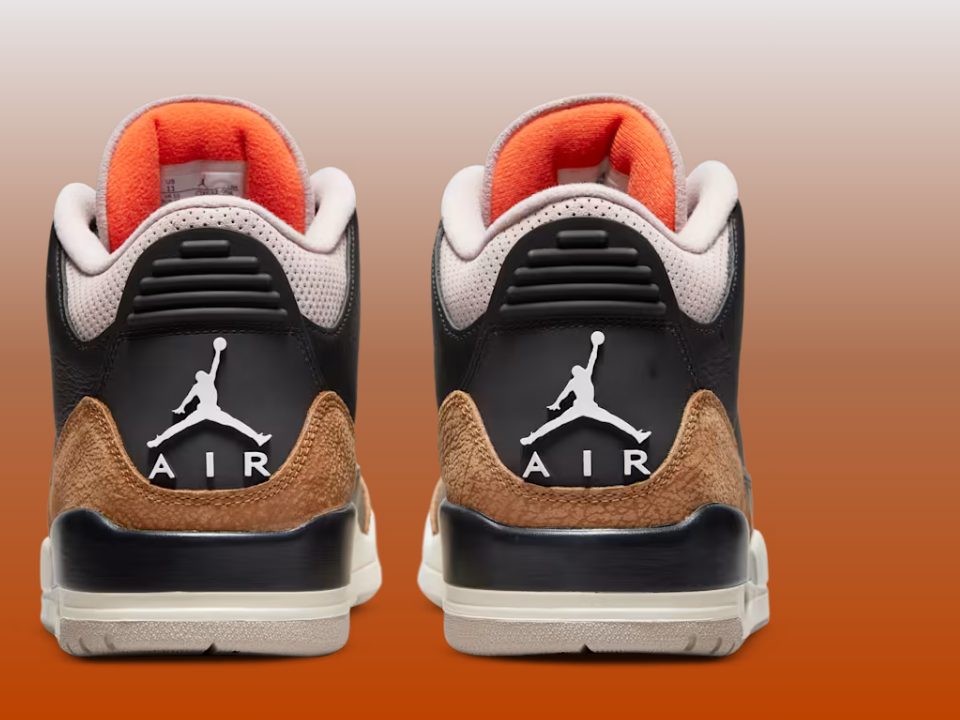 Air Jordan 3 'Desert Elephant': Black Cement Grown Up — Details