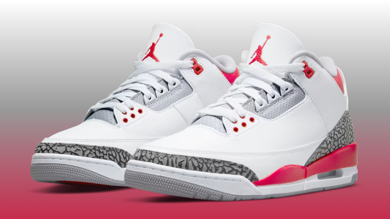Air Jordan 3 OG Fire Red: Where to Buy & Resale Info - Athlon Sports
