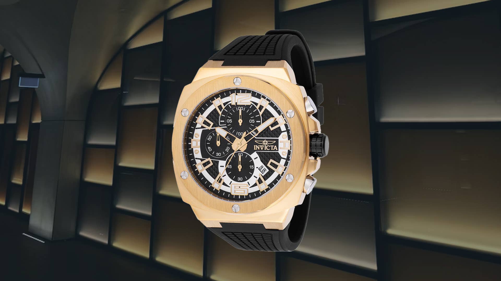 Invicta インビクタ Specialty PILOTChronograph Invicta's Very Flashy Racing Watch Is 82% Off - Athlon Sports