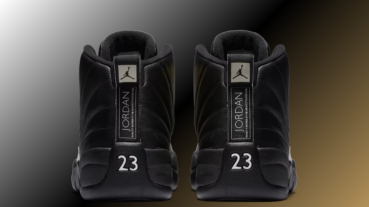Air Jordan 12 'The Master' — Black Cat Energy, Gold Royalty, Fan