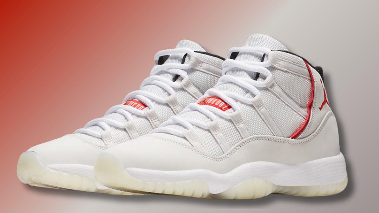 Air Jordan 11 'Platinum Tint' — Platinum Off-White, Cream Bottom