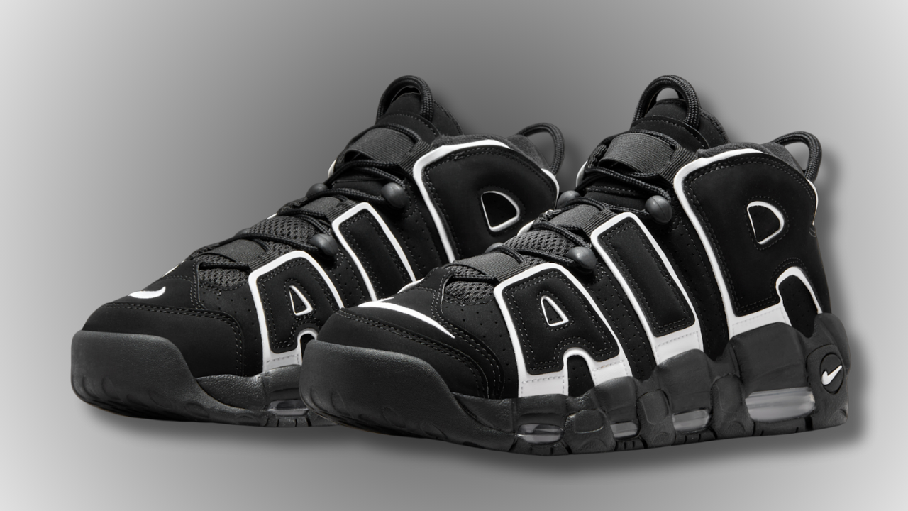 Nike Air More Uptempo Black White Release Date, Price, Where to