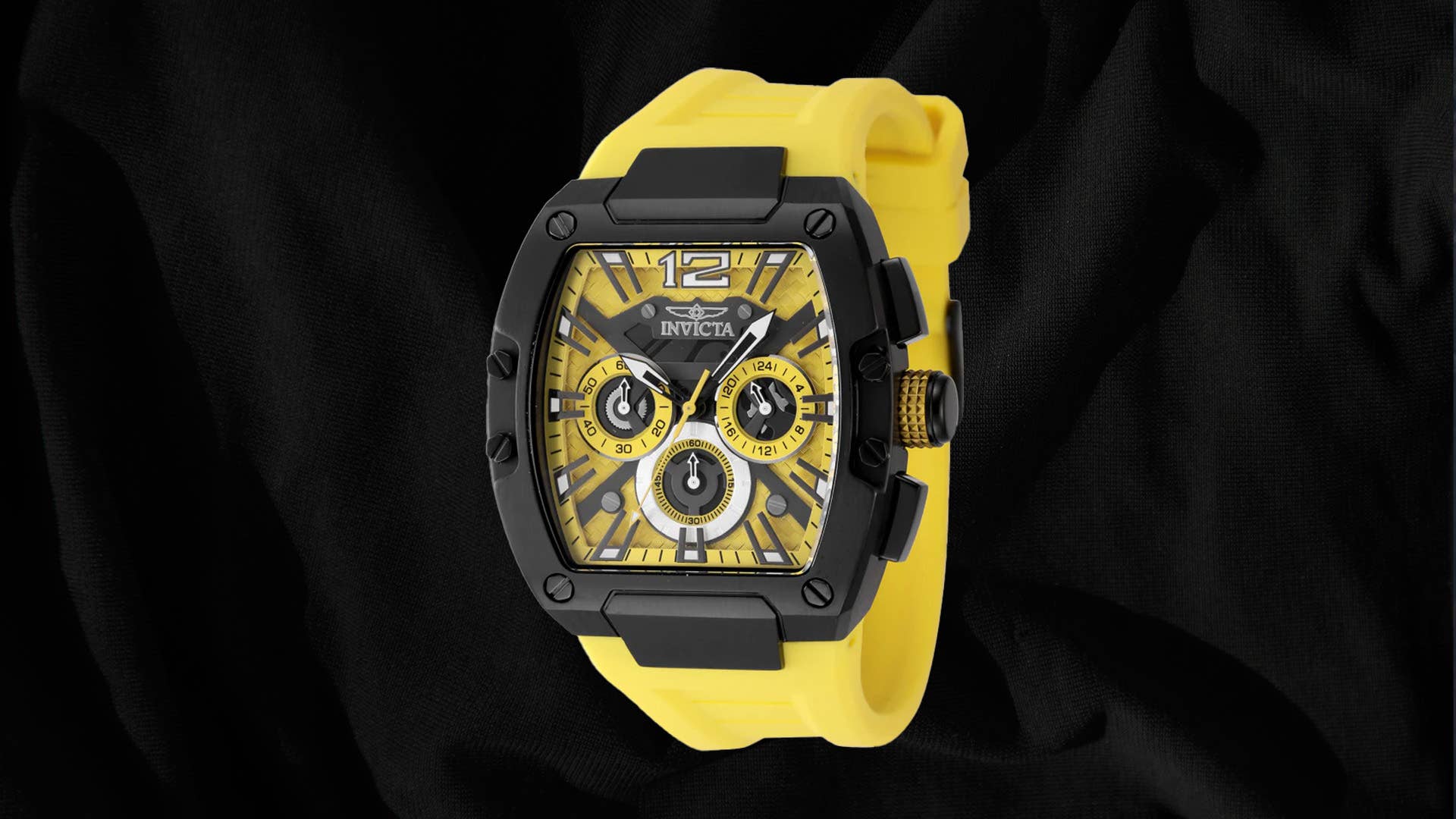 Invicta’s Black and Yellow Racing Watch Is 79% Off - Athlon
