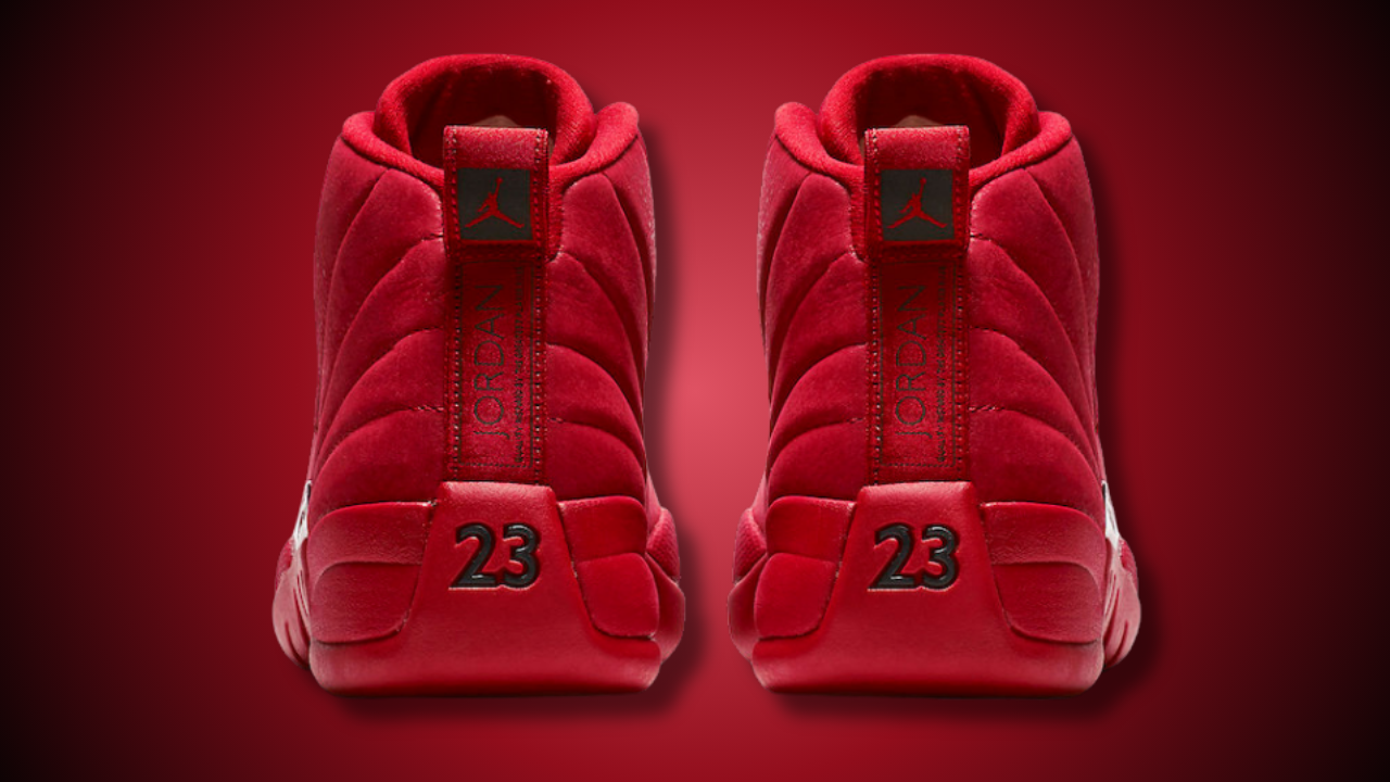 Air Jordan 12 Gym Red (2018) Size 7Y **WILL SHIP ASAP** New Jordan 12 Retro Gym Red 2018 (GS) Size 4.5 (153265-601  main image 3