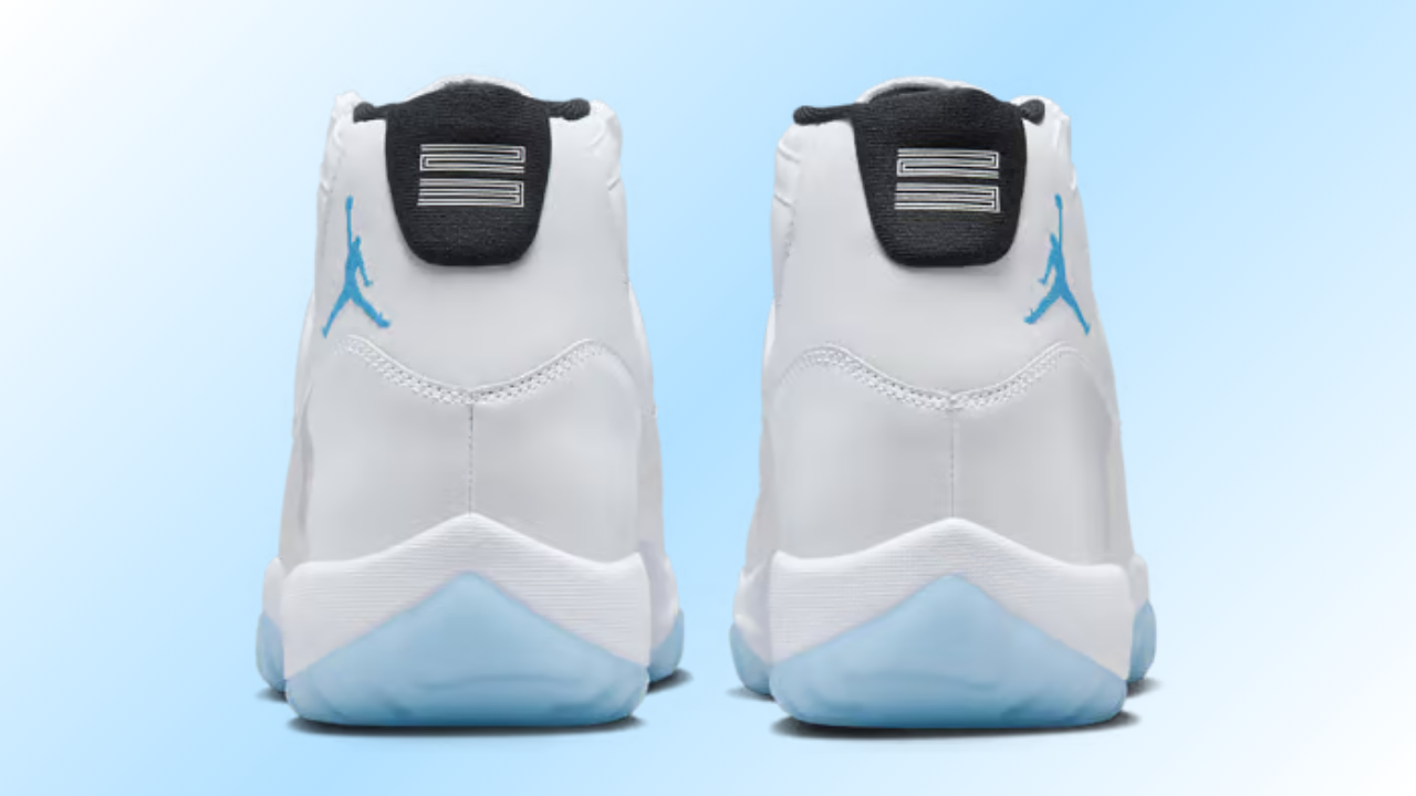 Air Jordan 11 'Legend Blue' — Icy, Pure White, Vintage Jordan Air Jordan 11 'Legend Blue' — Icy, Pure White, Vintage Jordan