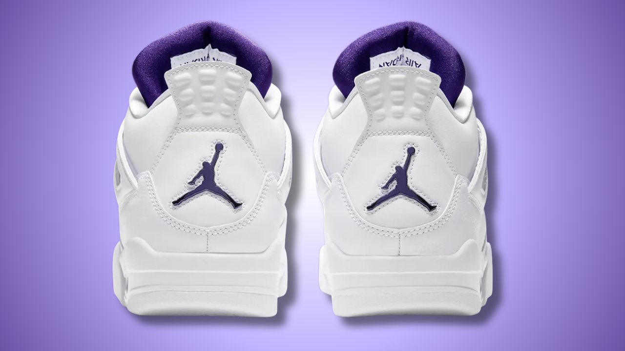 Air Jordan 4 'Metallic Purple' Where to Buy - Athlon Sports