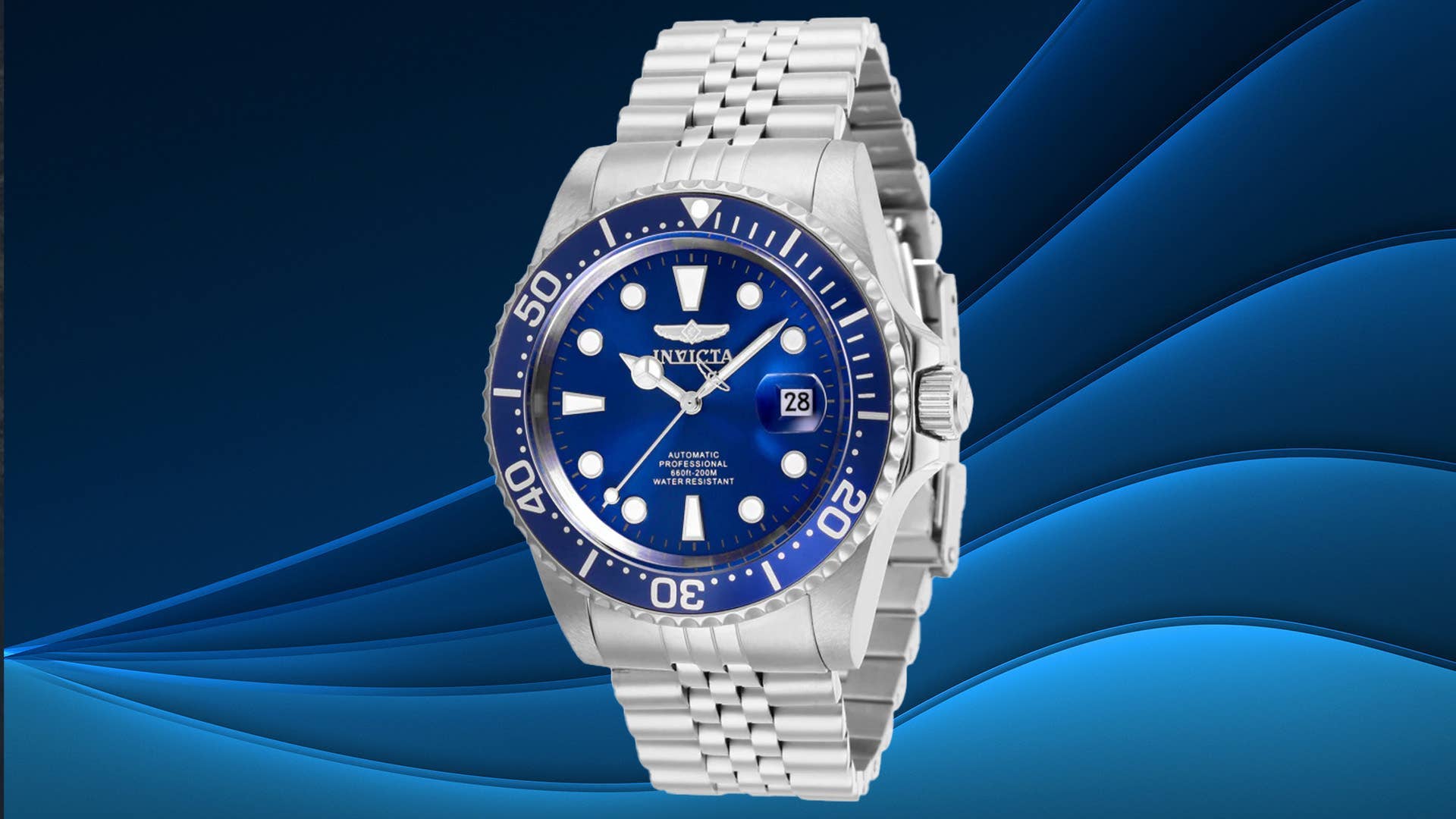 Invicta Invicta 正規品 PRO DIVER ロイヤルブルー定価11万 Men's Pro