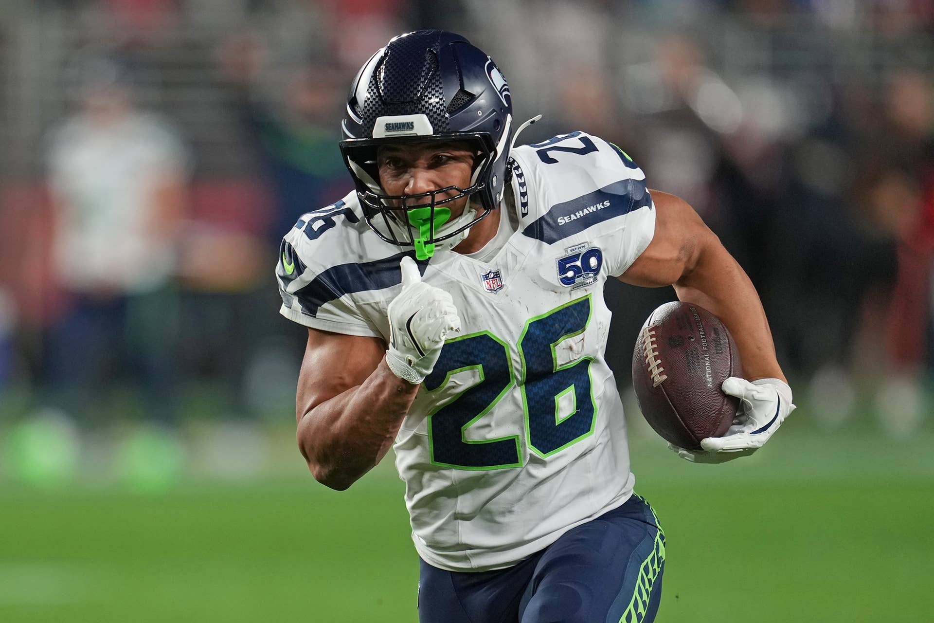 Will Zach Charbonnet Play vs. the Chiefs? Seahawks’ 3.9 Yards per Carry ...