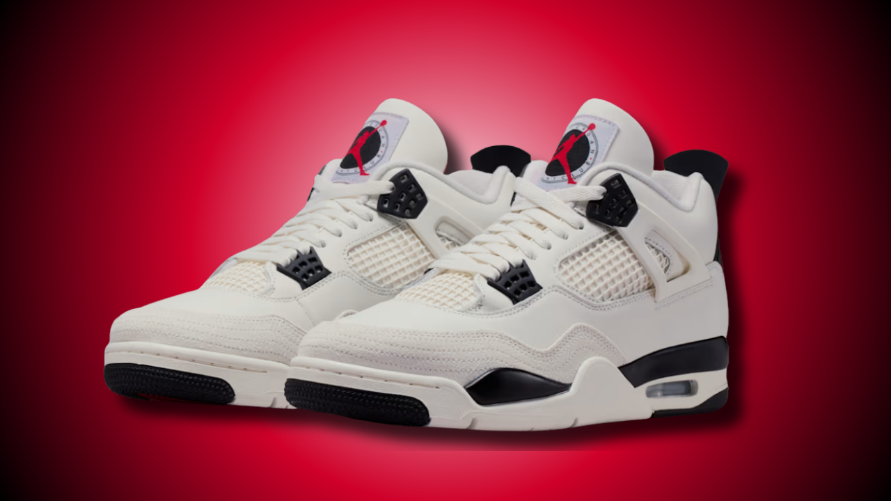 Air Jordan 4 Retro "Flight Club" Third Quarter View
