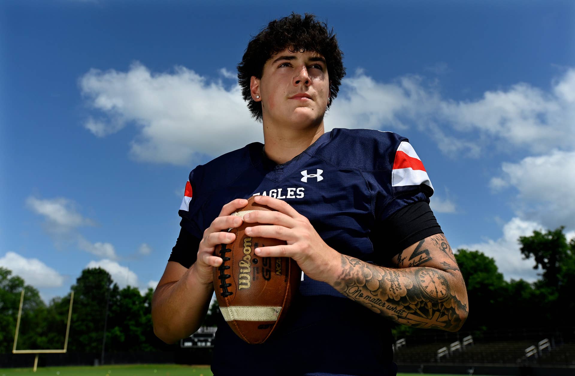 Nashville Christian quarterback and 2026 No. 1 QB recruit Jared Curtis.