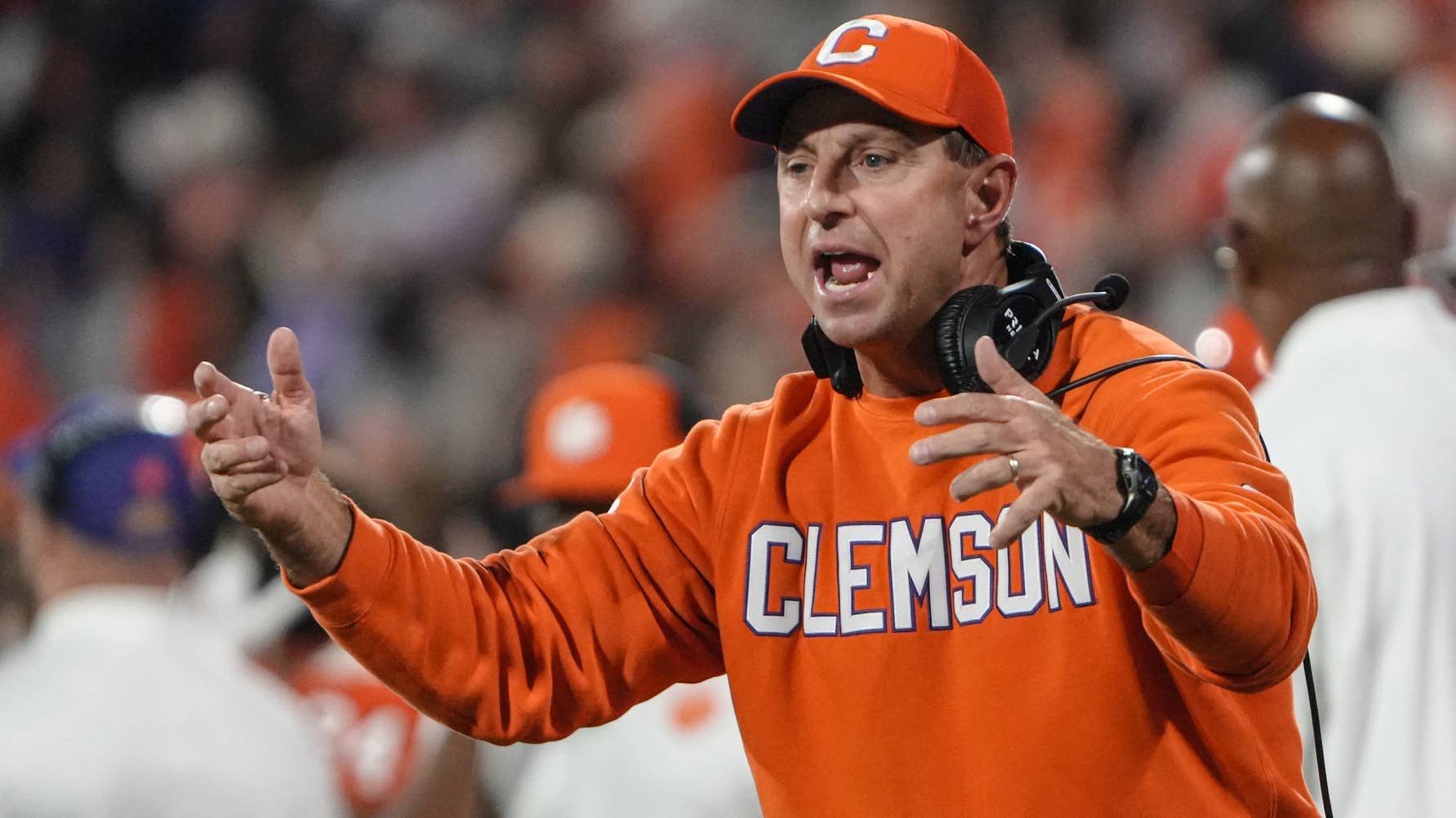 Clemson Tigers head coach Dabo Swinney