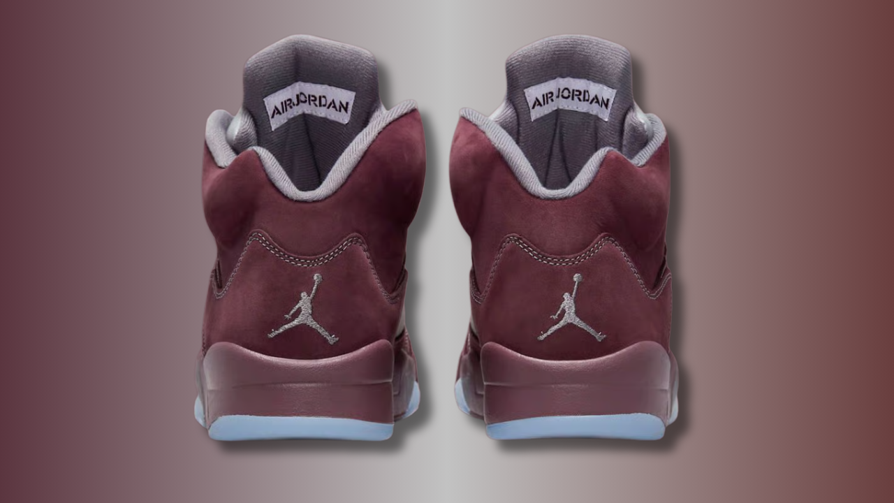 Air Jordan 5 'Burgundy' Wolf Grey in Red Wine: Where to Buy Now - Athlon  Sports