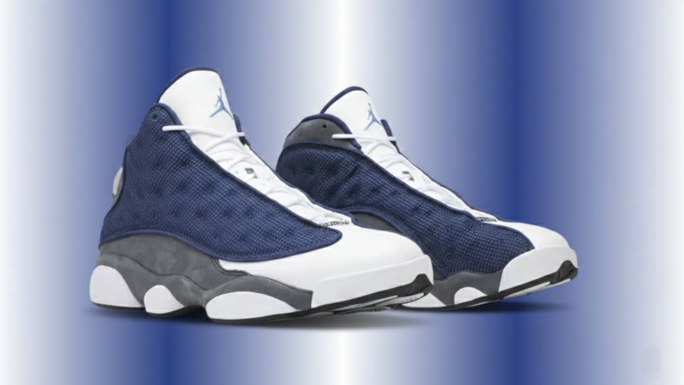 Air Jordan 13 'Flint' — Navy, Reflective Mesh, College Basketball